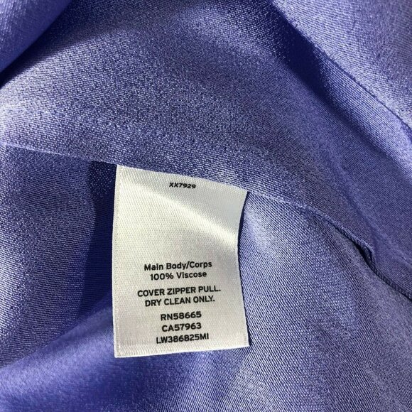 Lewit Statement Flutter Sleeve Blouse Top Women's Lilac Purple, Size S - Picture 5 of 5